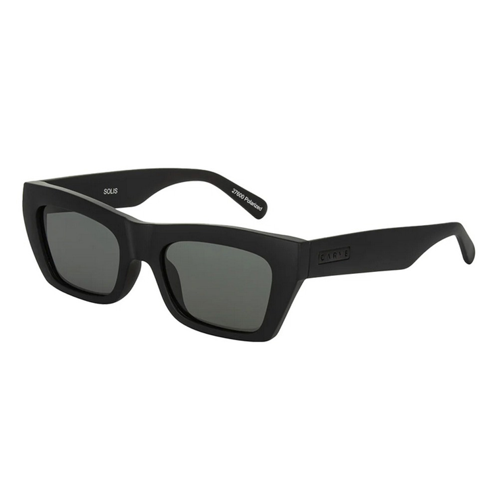 CARVE 27600 SOLIS MATT BLACK/GREY POLARIZED CARVE EYE WEAR サングラス サーフィン|ステディーサーフ店