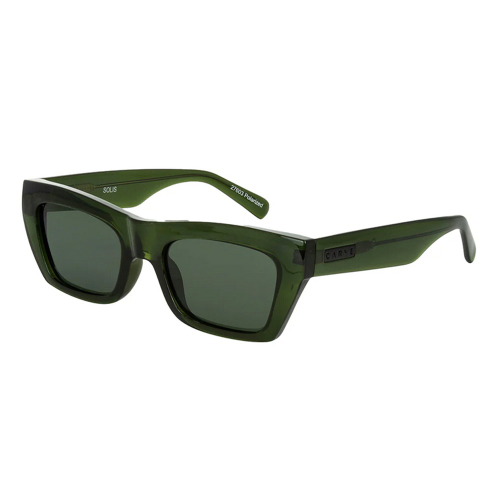 CARVE 27603 SOLIS CRISTAL GREEN/GREEN POLARIZED CARVE EYE WEAR サングラス サーフィン|ステディーサーフ店