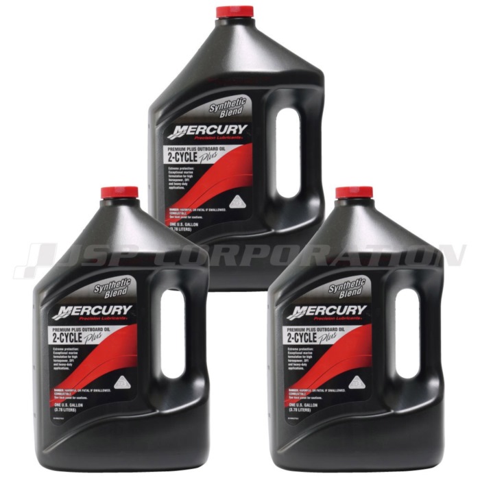 QUICK SILVER (MERCURY)TC-W3 プレミアムプラスオイル 1ケース 2サイクル船外機オイル 3.78L&times;3本 ボートメンテナンス｜ステディーサーフ店