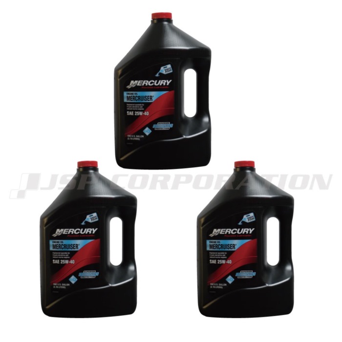 QUICK SILVER (MERCURY) 4ストローク 船外機オイル 1ケース SAE 10W-30 3.78L×3本 メンテナンス用品 オイル|ステディーサーフ店