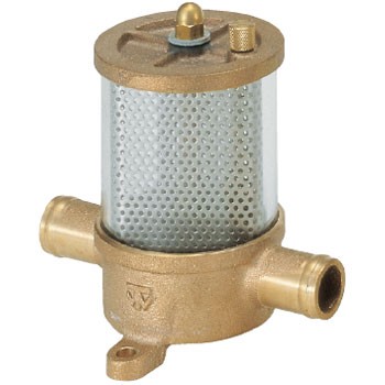 一体型ホース用単式海水濾器 38SH 38mm ボート用品