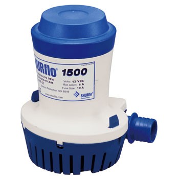 SHURFLO 水中ポンプ 1500GPH 24V 水回り ボート用品