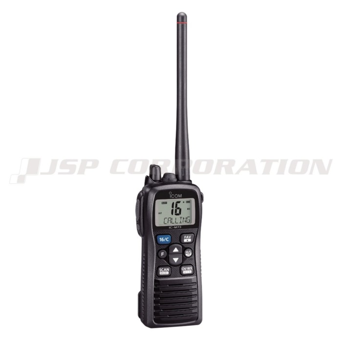 ICOM アイコム 国際VHF IC-M73J 防水性能IPX8相当 無線機 アンテナ 通信|ステディーサーフ店