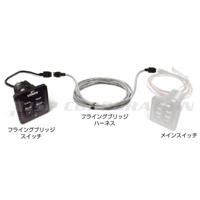 LENCOデュアルステーションキット STD 12V ボート用品 船体制御