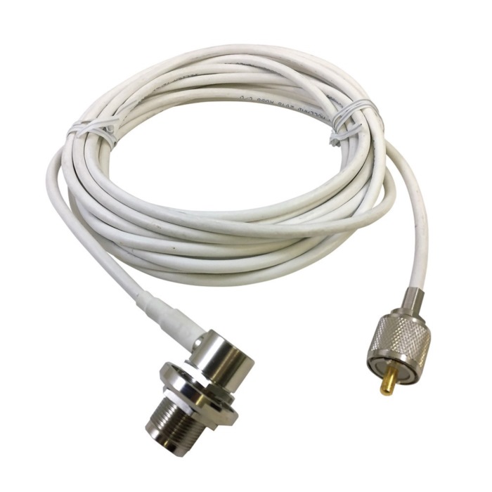 MF350用ケーブル5m RG58C V ボート用品 無線機・アンテナ・通信