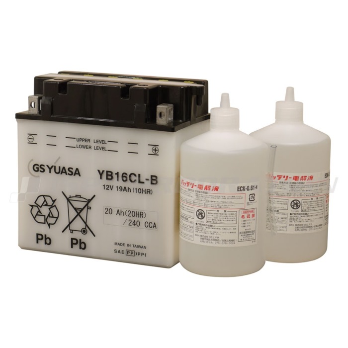 GS YUASA バッテリー YB16CL-B PWC用品 メンテナンス用品