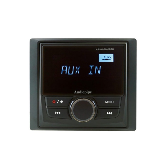 AM FMマルチメディアヘッドユニット APSW-6000BTU ボート用品 電装品