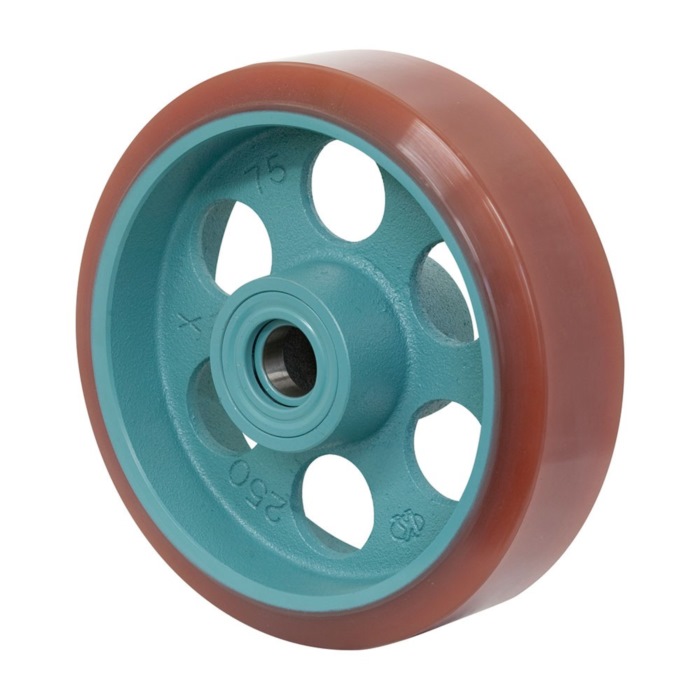 岡本工機 キャスター用ウレタン車輪 ベアリング EU 300×90 ボート用品