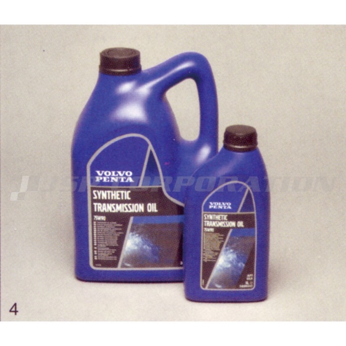 VOLVO(ボルボ) シンセティックトランスミッションオイル SAE75W-140 API GL-5 5L 純正部品