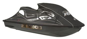SEA-DOO シードゥ RXT COVER RXT RXT-X -09 黒いこと さし絵入り口・入口 PWC 水上自動二輪車装置 船体取りまかなう