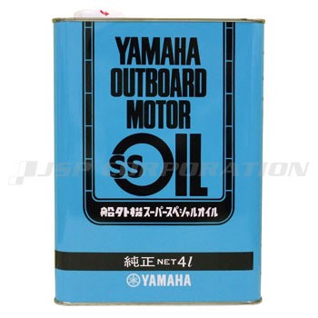 YAMAHA(ヤマハ) 船外機SSオイル 1本 スチール缶 4L PWC用品 メンテナンス用品