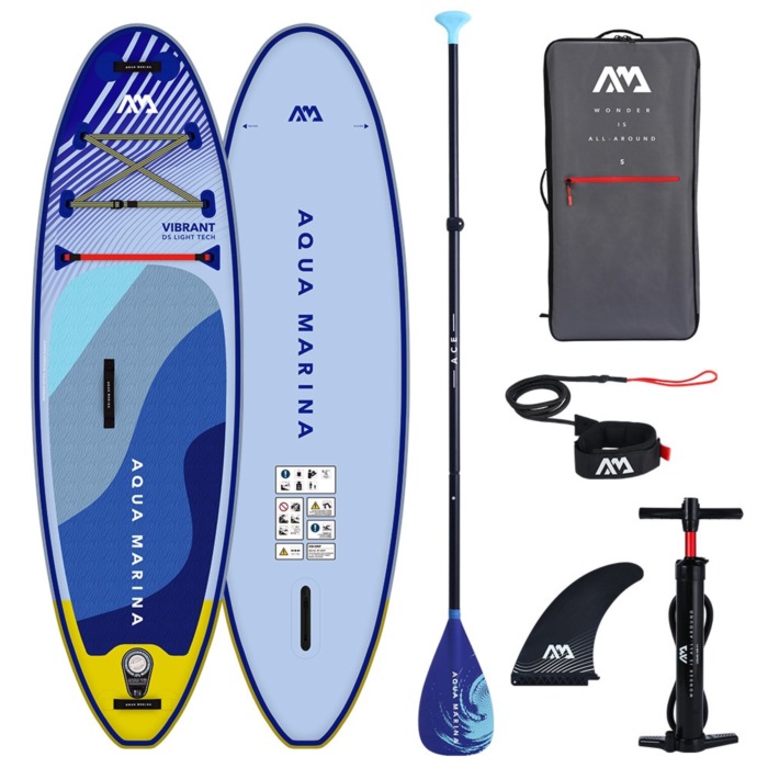 AQUA MARINA(アクアマリーナ) VIBRANT　ヴァイブラント キッズ SUP(スタンドアップパドルボード) インフレータブル パドル 8&rsquo;0&rdquo; (244cm) ウォータートイ｜ステディーサーフ店