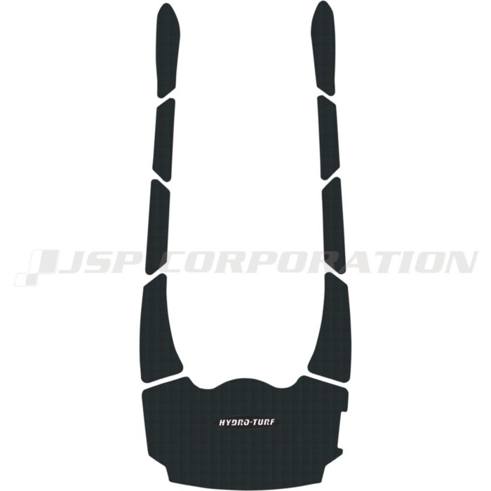 VXS(11-13) VXR(11-14)他 YAMAHA デッキマットキット(テープ付) Cut Groove Black 7PCS｜ステディーサーフ店