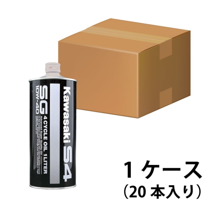 カワサキ KAWASAKI 4循環過程ジェット機油絵の具 S4 SG-10W-40 1L 1入れもの 20本 ジェット機スキーの板 PWC 検査と修理 その他-スポーツ・アウトドア