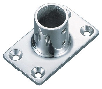 ASANO 浅野金属工業 パルピット金具 ストレートベース 直径22 ボート用品 パイプ・レール製品 外装品