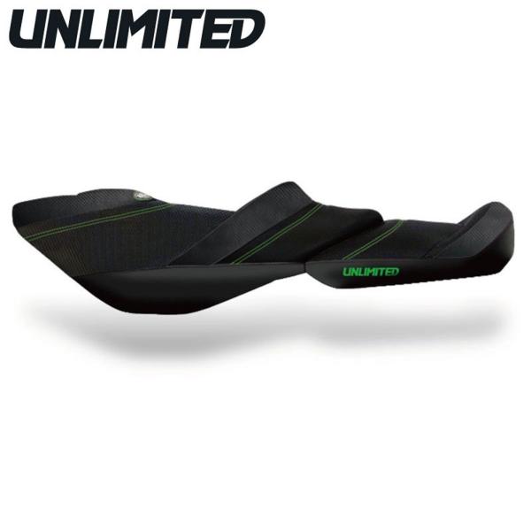UNLIMITED アンリミテッド シートカバー Kawasaki ULTRALXシリーズ (09-21) グリーン PWC マリンジェット
