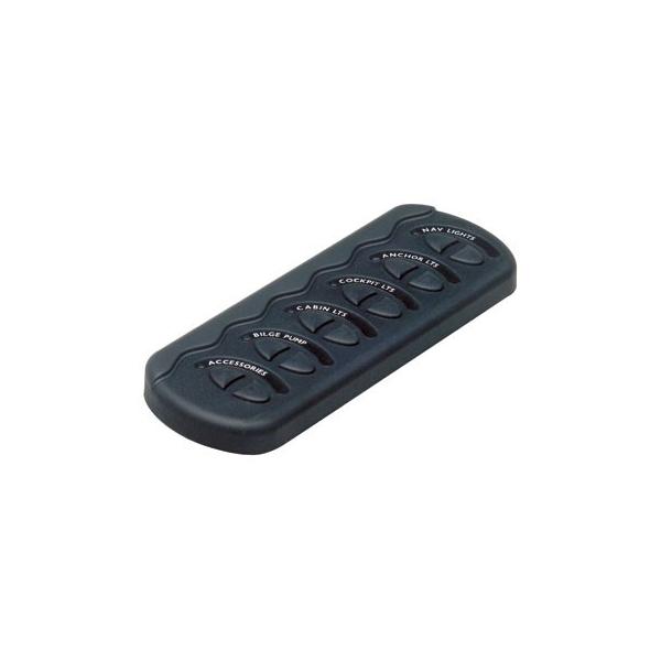 BEP MARINE防滴スイッチ 6連 CG2-6W-F ボート用品 電装品
