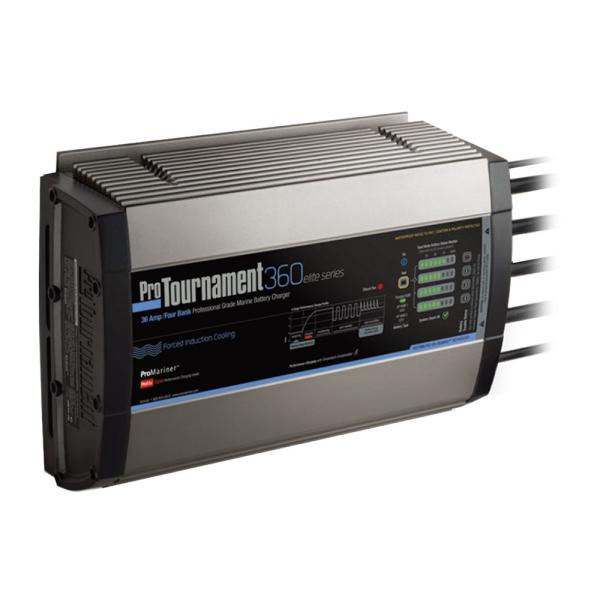 ProTournament 防水バッテリーチャージャー 3バッテリー 12 24 36V ボート用品 電装品