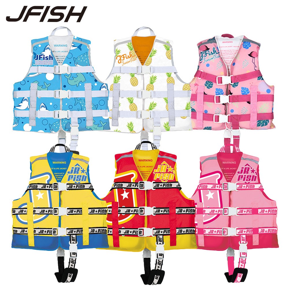JUNIOR-FISH ジュニアフィッシュ チャイルド サマーライフベスト ライフジャケット