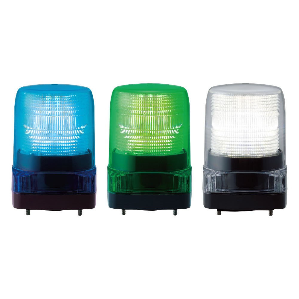 LED フラッシュ回転灯 LFH-12 緑 青 白 ボート用品 外装品|ステディーサーフ店