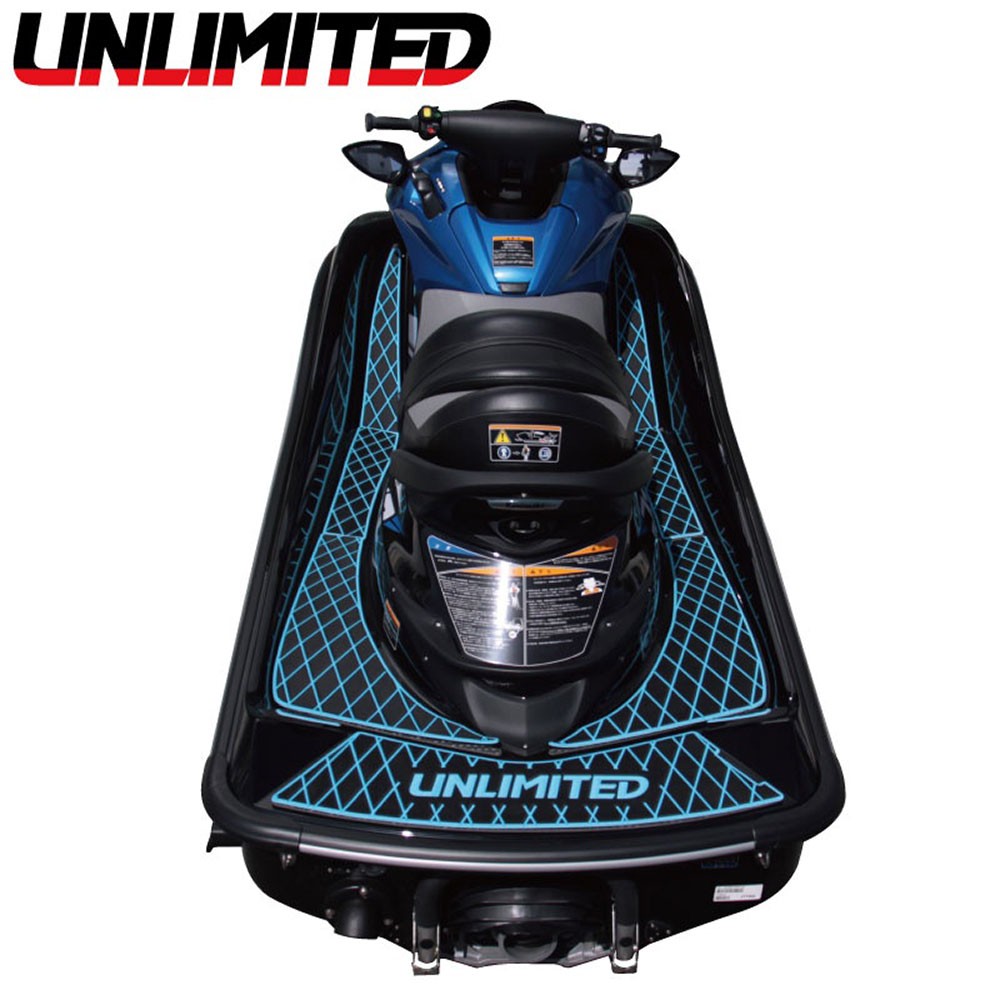 UNLIMITED アンリミテッド デッキマット テープ付き ウルトラ カワサキ ULTRA用 デッキマット 水上バイク ジェットスキー｜ステディーサーフ店