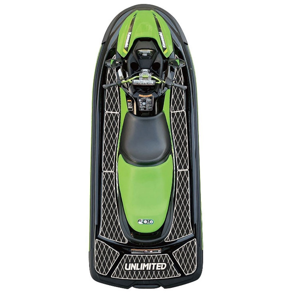 UNLIMITED(アンリミテッド) デッキマット テープ付き STX160 ダイヤ ジェットスキー PWC デッキマット