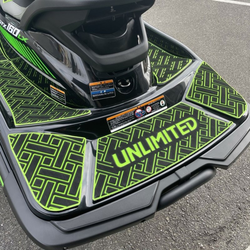 UNLIMITED アンリミテッド UN デッキマット 160X LX レクタングル デッキマット 水上バイク ジェットスキー