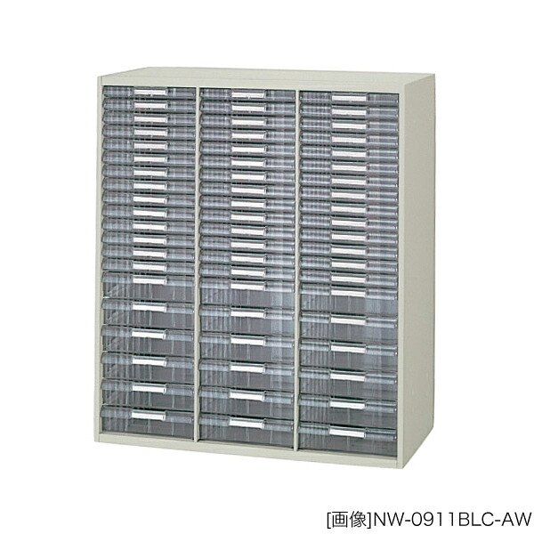 システム収納庫：NWタイプ　トレー書庫　コンビ型:B4用（3列20段） 外寸法：幅(W)89.9×奥行(D)45×高さ(H)105cm 自重(51.0)kg グリーン購入法適合商品