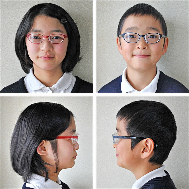 翌日発送可能 花粉 メガネ 子供用 スカッシースタイル キッズタイプ 花粉 ガード おしゃれ めがね キッズ 低学年から高学年まで ブルー ピンクの2色 花粉メガネ オシャレ シリコンカバー付き Qdtek Vn
