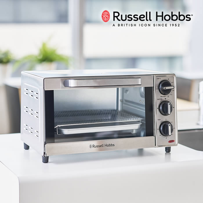 Russell Hobbs ラッセルホブス ベーシックシリーズ ベーシックオーブントースター 1000JP 大石アンドアソシエイツ ／ トースター 食パン パン焼き器 おしゃれ 新生活 レトロ 母の日 父の日 ギフト プレゼント キッチン 家電