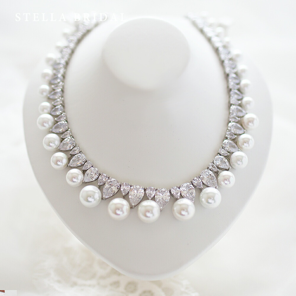 楽天市場】【STELLA BRIDAL公式】大粒 パール ブライダル