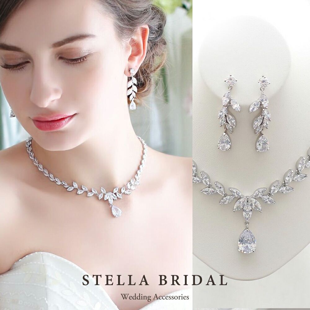 【ファッション通販】 楽天市場】【STELLA BRIDAL公式】ブライダルアクセサリーセット アクセサリー