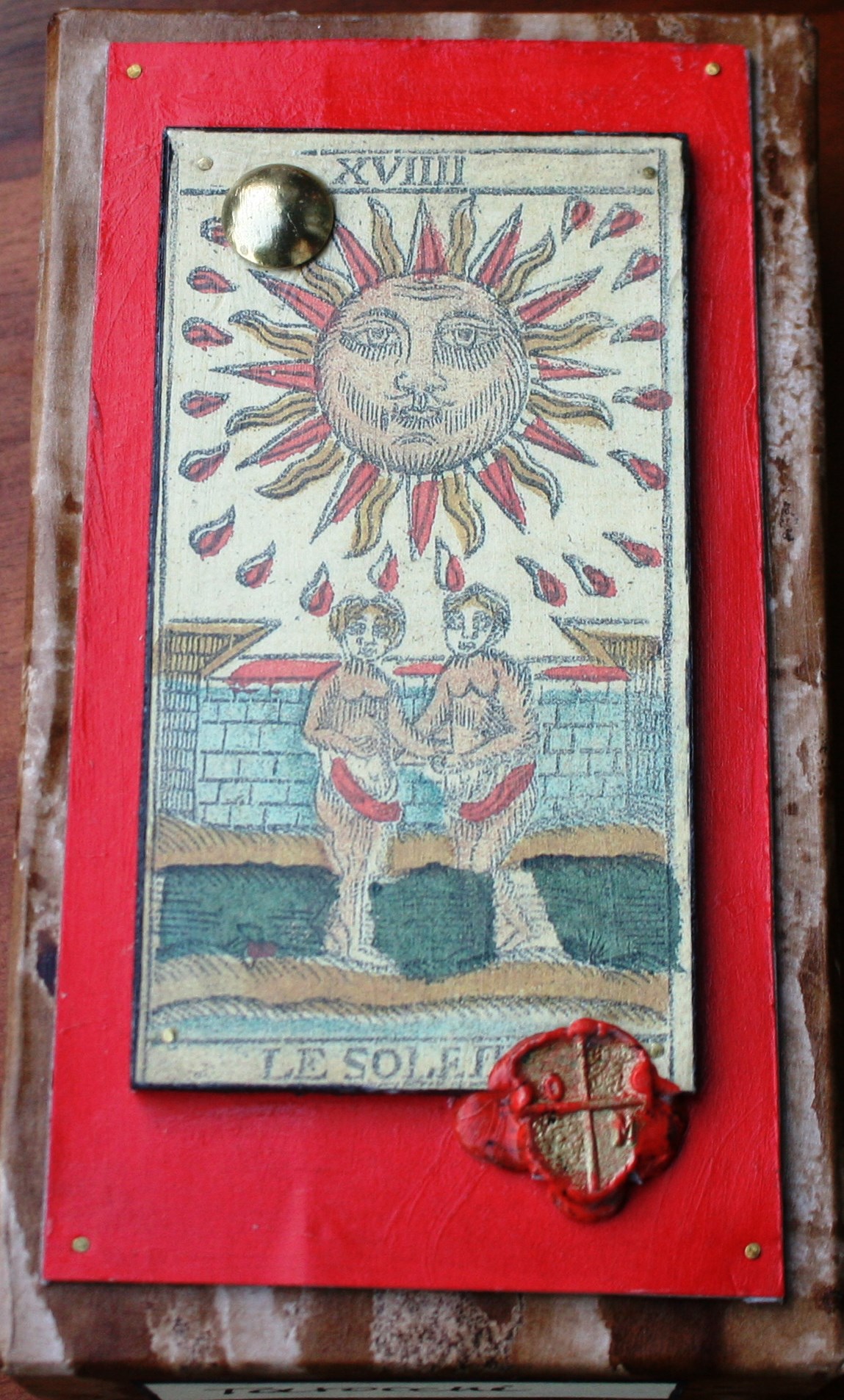 市場 ハンドメイド Tarocco Original Box Tarot Besanconの 太陽 ブザンソン Francese タロット Di ボックス 市場 ハンドメイド Tarocco Original Box Tarot Besanconの 太陽 ブザンソン Francese タロット Di ボックス