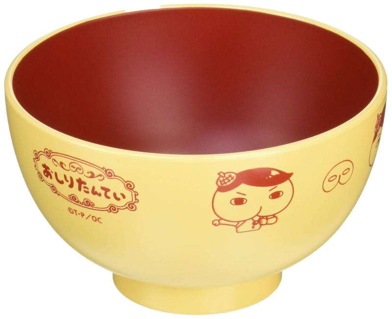 おしりたんてい 塗汁椀 m おしりたんてい 塗汁椀 m イエロー 804518画像