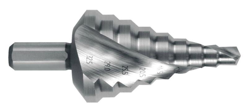 RUKO 2枚刃スパイラルステップドリル 32.5mm 101092
