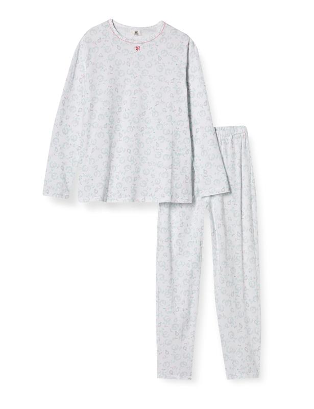 Wacoal KIDS JUINOR(ワコール キッズ ジュニア) ガールズ 女児 長袖・長ズボン 綿100% ワコールキッズ CTR100パジャマセット