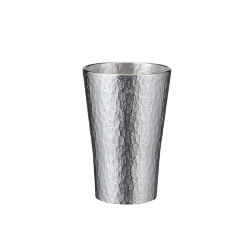 伝統工芸品 大阪浪華錫器 タンブラー六花（小）錫製 150ml