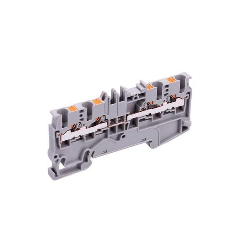東洋技研 VTXシリーズ レール付型端子台 100個入 VTX-2.5/4-100P|stellarshop