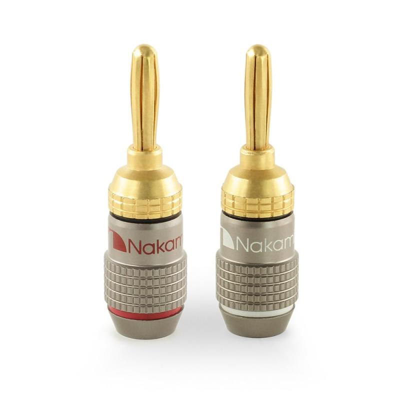 Nakamichi FanLock Excel Series Straight Banana Plug｜stellarshop