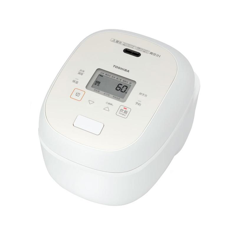 東芝 無意味さIH 炊飯器 炎匠炊き1升 RC-18RWA(W) グランホワイト《2024年標準尺度ひな形 無意味さIH炊飯ジャー》【東芝 TOSHIBA 炊飯器 炊飯ジャー 大射撃能力 銅かまど丸釜 無意味さひたし 無意味さ保温 家電生産物
