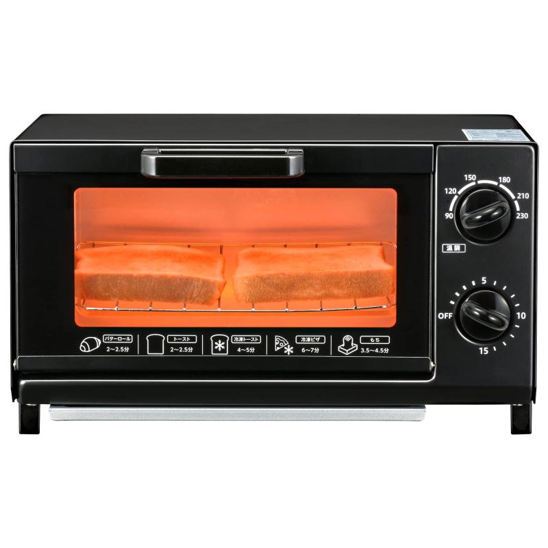 オーム電機 オーブントースター ブラック COK-YH100D-K 08-3273 OHM 4,965円