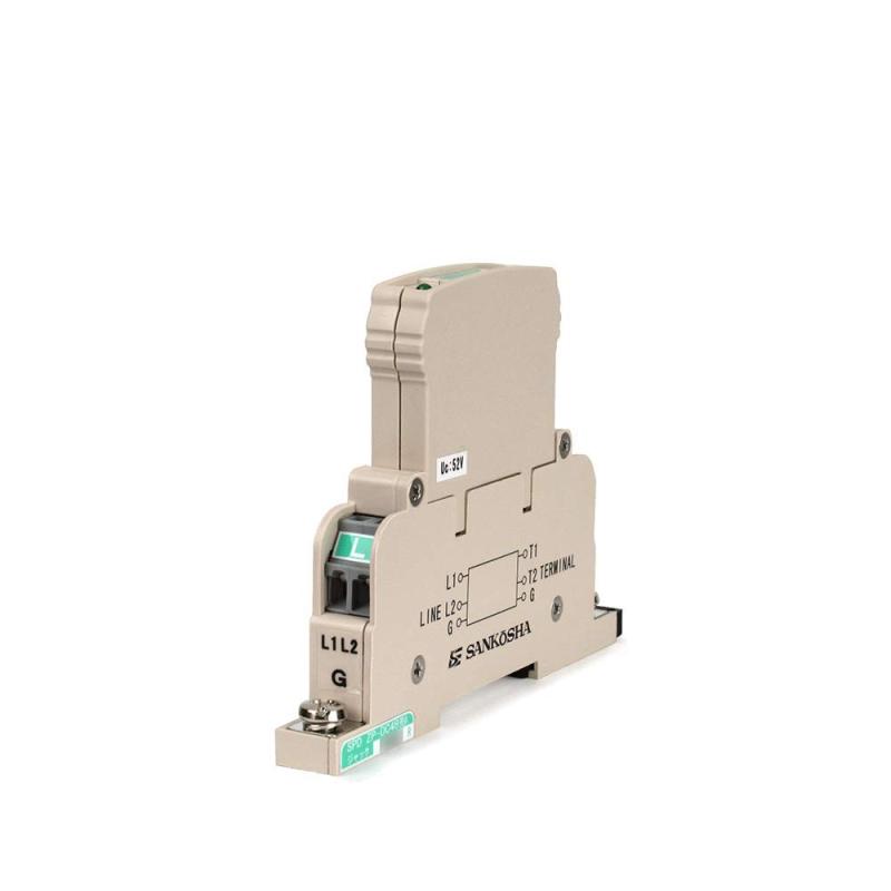 サンコーシヤ ZP-DC48ジャック付 通信用SPD(避雷器) (最大連続使用電圧: DC 52V) NN