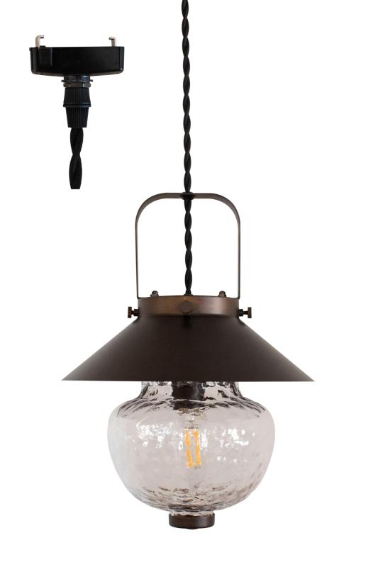 Ampoule ペンダントライト 1灯 電球別売 ガラス アイアン ブラック インダストリアル レトロ モダン 玄関 blacksmith Pendant light ブラックスミス