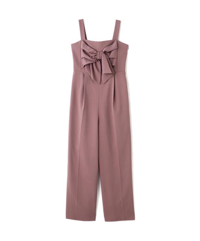 PROPORTION BODY DRESSING(プロポーションボディドレッシング) カジュアルドレスリボンオールインワンレディース