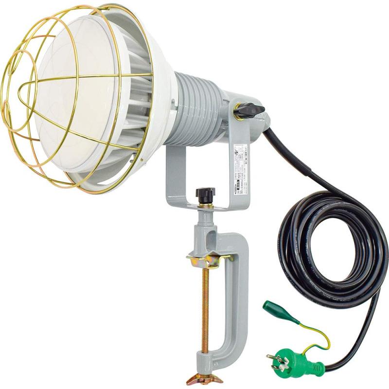 日動工業 作業用LED照明 ハイスペックエコビック投光器 AFLシリーズ 40W ワイド 屋外用 バイス・アース付き 2PNCT0.75mm2×3芯 難燃性電線10m AFL-E4005JPN