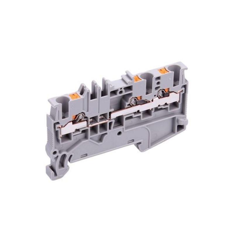 東洋技研 VTXシリーズ レール付型端子台 100個入 VTX-2.5/3-100P