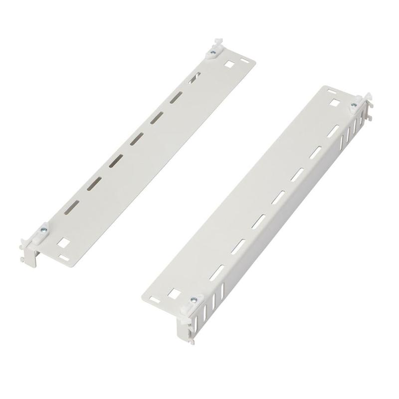 日東工業 【RD65-R】L型レール 簡単取付タイプ FS･FDS･FV･(D)ARC用70×468mm ペールホワイト塗装1セット2本入 RD65-47R