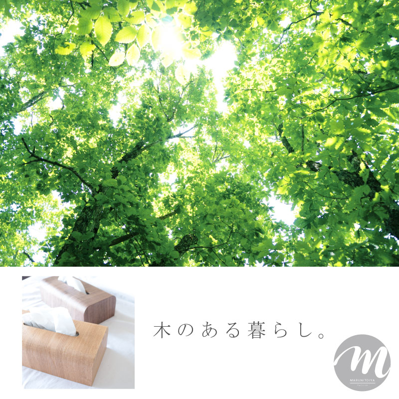 楽天市場 楽天1位 ティッシュケース 木製 おしゃれ 天然木 シンプル ナチュラルウッド 木 北欧 ティッシュボックス ウォルナットオーク カフェ インテリア 箱 マルニトイヤ楽天市場店