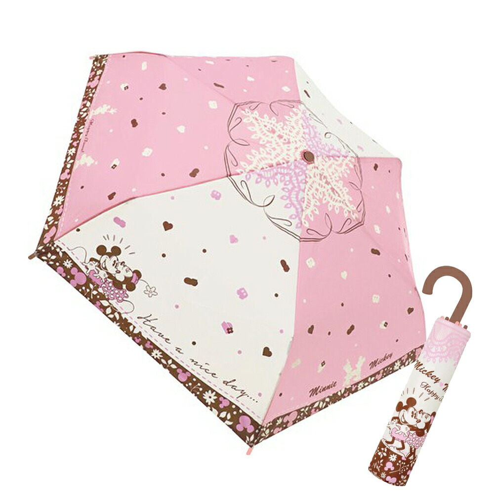 楽天市場 ディズニー ミッキー ミニー 折り畳み傘 グッズ 折りたたみ傘 子ども 女の子 カサ かさ プレゼント かわいい 雑貨 雨 入園入学グッズ マルニトイヤ楽天市場店