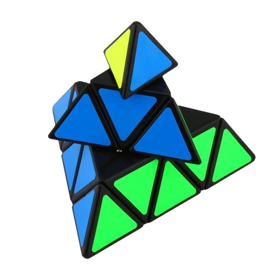楽天市場 ピラミンクス スピードキューブ 三角形 ピラミッド型 ルービックキューブ 立体パズル 正4面体 三角錐状 競技 ゲーム パズル 脳トレ マルニトイヤ楽天市場店